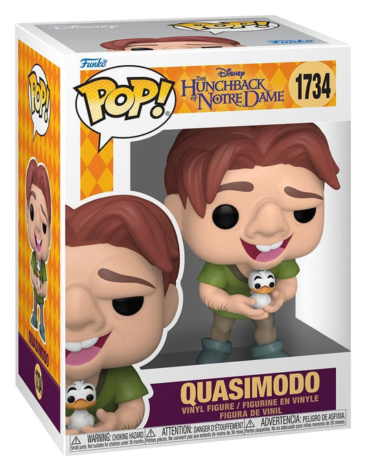 The Hunchback of Notre Dame POP! Vinyl Figure Quasimodo with Bird 9 cm 0889698903486