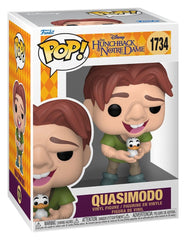 The Hunchback of Notre Dame POP! Vinyl Figure Quasimodo with Bird 9 cm 0889698903486