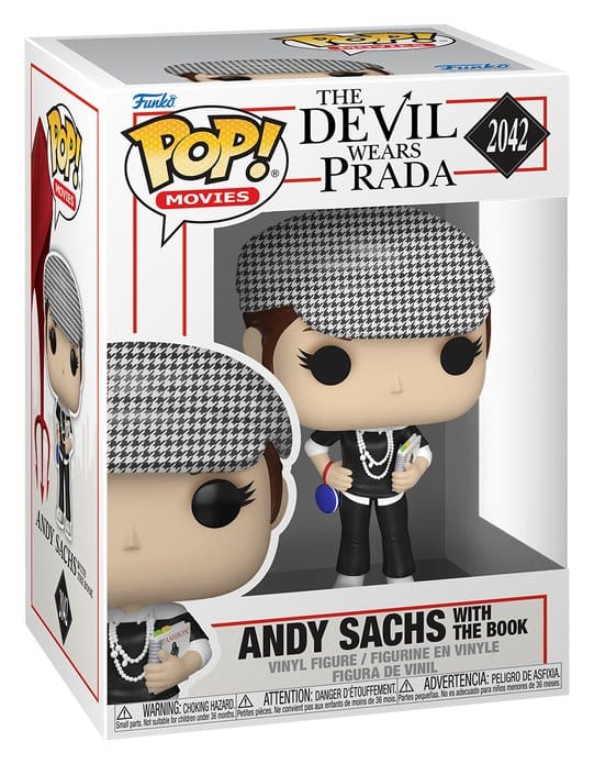 The Devil Wears Prada POP! Movies Vinyl Figure Andy Sachs? withThe Book 9 cm 0889698903493