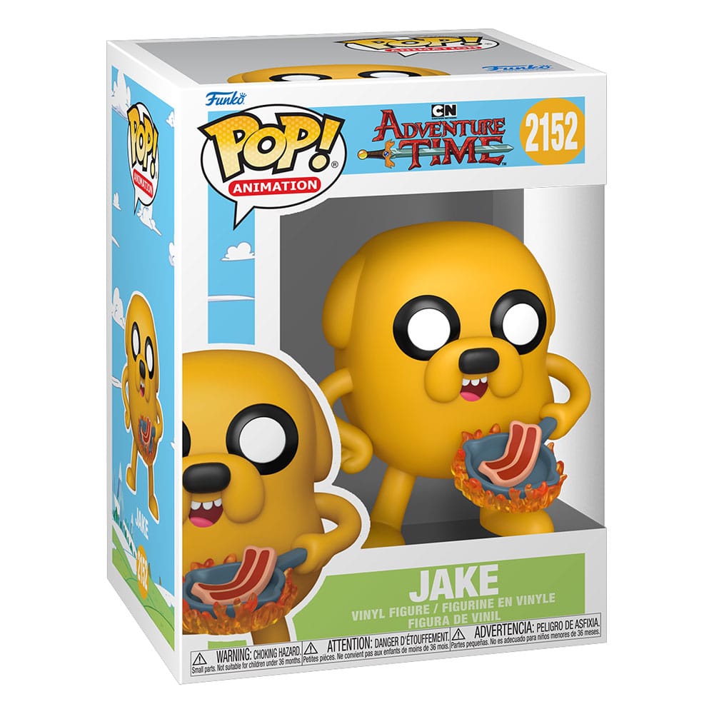 Adventure Time POP! Animation Vinyl Figure Jake with Bacon Pancakes 9 cm 0889698903561
