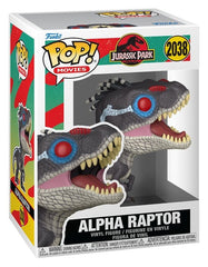 Jurassic Park POP! Movies Vinyl Figure Alpha Raptor 9 cm 0889698903882