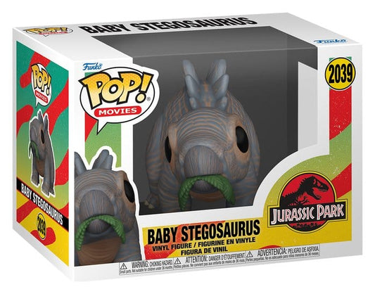 Jurassic Park POP! Movies Vinyl Figure Baby Stegosaurus 9 cm 0889698903899