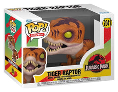 Jurassic Park POP! Movies Vinyl Figure Tiger Raptor 9 cm 0889698903912