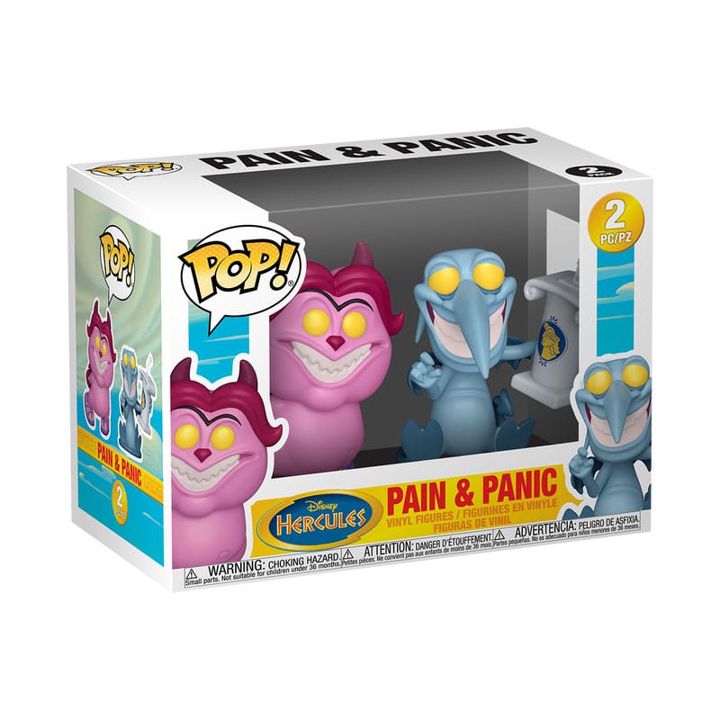 Hercules POP! Television Vinyl Figures 2-Pack Panic & Pain 9 cm 0889698904070