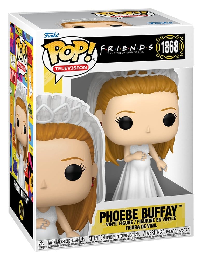 Friends POP! TV Vinyl Figure Phoebe Buffay (Wedding Dress) 9 cm 0889698904186