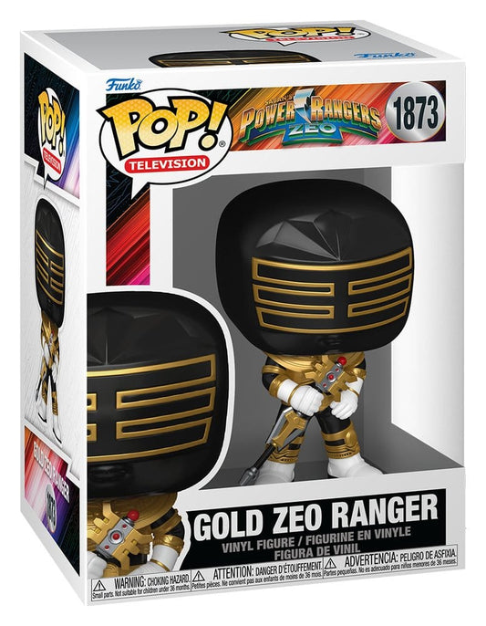 Power Rangers Zeo POP! Movies Vinyl Figures Zeo Ranger Gold 9 cm 0889698904223