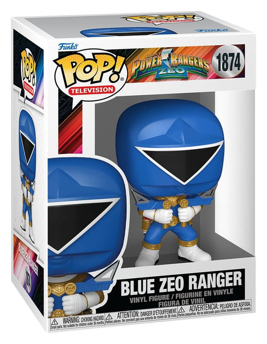 Power Rangers Zeo POP! Movies Vinyl Figures Zeo Ranger Blue 9 cm 0889698904230