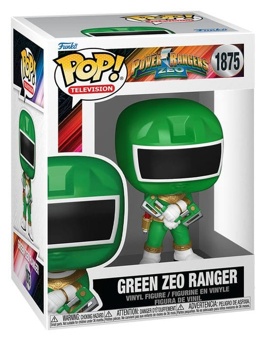 Power Rangers Zeo POP! Movies Vinyl Figures Zeo Ranger Green 9 cm 0889698904247