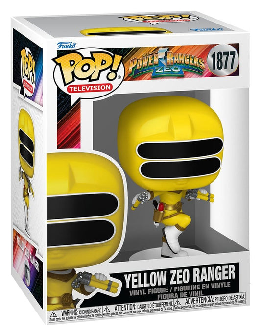 Power Rangers Zeo POP! Movies Vinyl Figures Zeo Ranger Yellow 9 cm 0889698904261