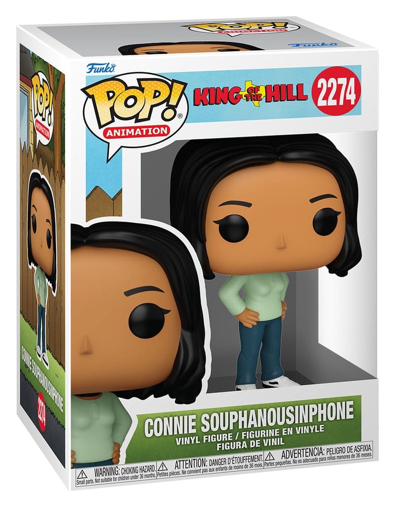 King of the Hill POP! TV Vinyl Figure Connie Souphanousinphone 9 cm 0889698904322