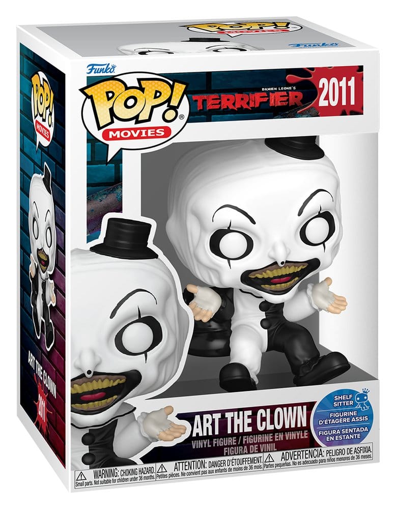 Terrifier POP! Movies Vinyl Figure Art the Clown (Horror Sitters) 9 cm 0889698904421