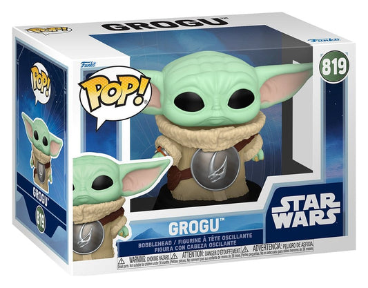Star Wars: The Mandalorian and Grogu POP! Vinyl Bobblehead Figure Grogu 9 cm 0889698904476