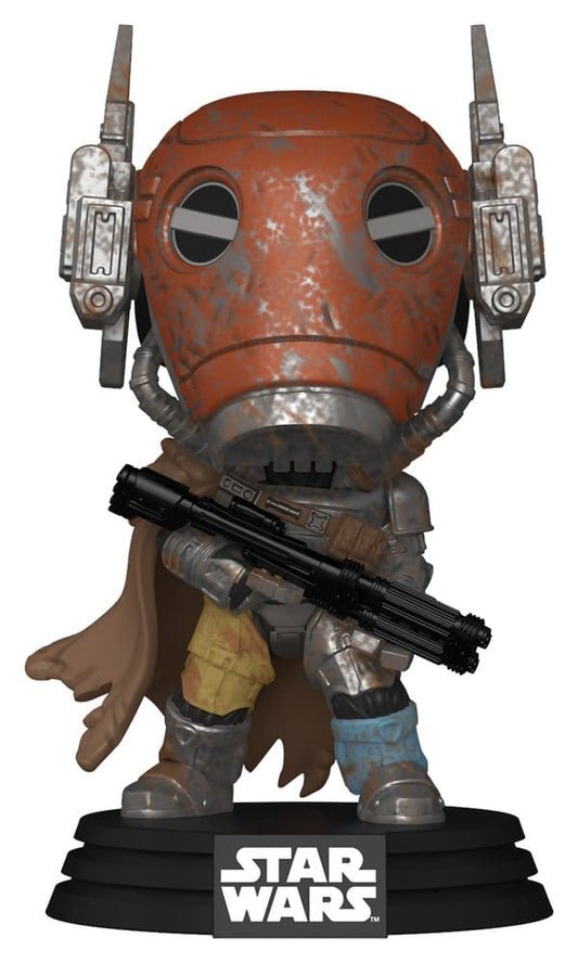 Star Wars: The Mandalorian and Grogu POP! Vinyl Bobblehead Figure Mercenary Guard Droid 9 cm 0889698904490