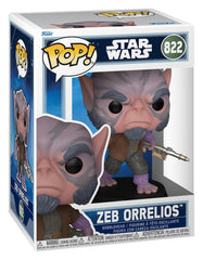 Star Wars: The Mandalorian and Grogu POP! Vinyl Bobblehead Figure Zeb Orrelios  9 cm 0889698904506