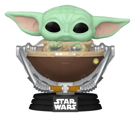 Star Wars: The Mandalorian and Grogu POP! Vinyl Bobblehead Figure Grogu in Pram 9 cm 0889698904513