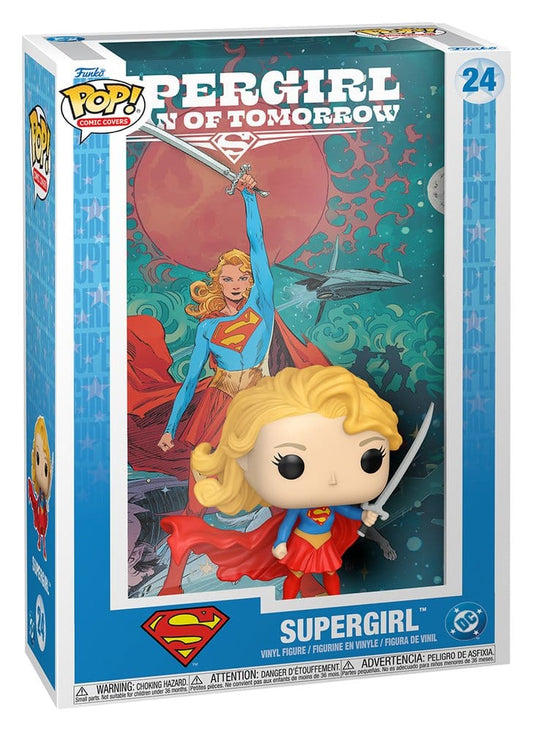 DC Comics POP! Comic Cover Vinyl Figure Supergirl 9 cm  0889698904551