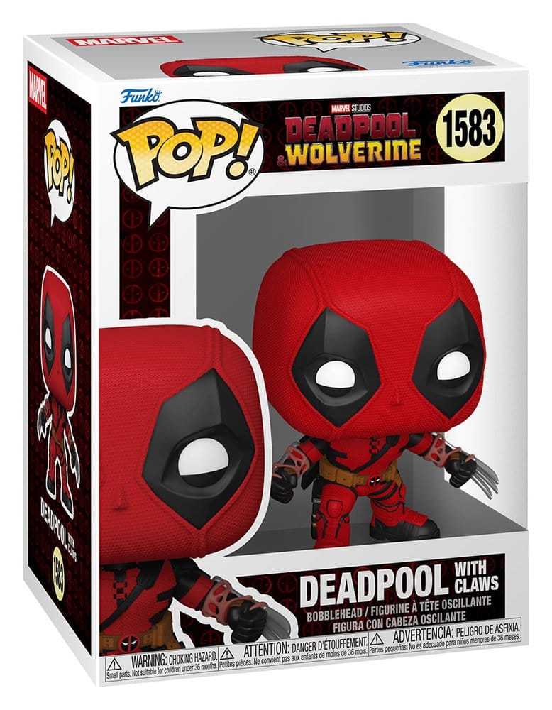 Deadpool & Wolverine POP! Vinyl Figure Deadpool with Claws 9 cm 0889698904568