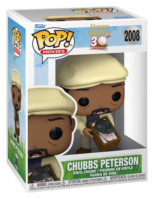 Happy Gilmore 2 POP! Movies Vinyl Figure Chubbs Peterson 9 cm 0889698904599