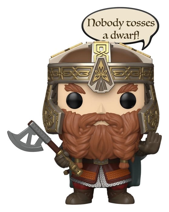The Lord of the Rings POP! Vinyl Figure Gimli 9 cm 0889698904643