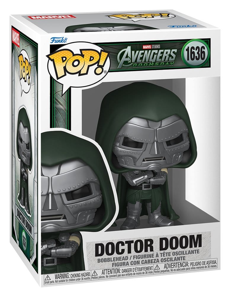Avengers: Doomsday POP! Vinyl Figure Doctor Doom 9 cm  0889698904704
