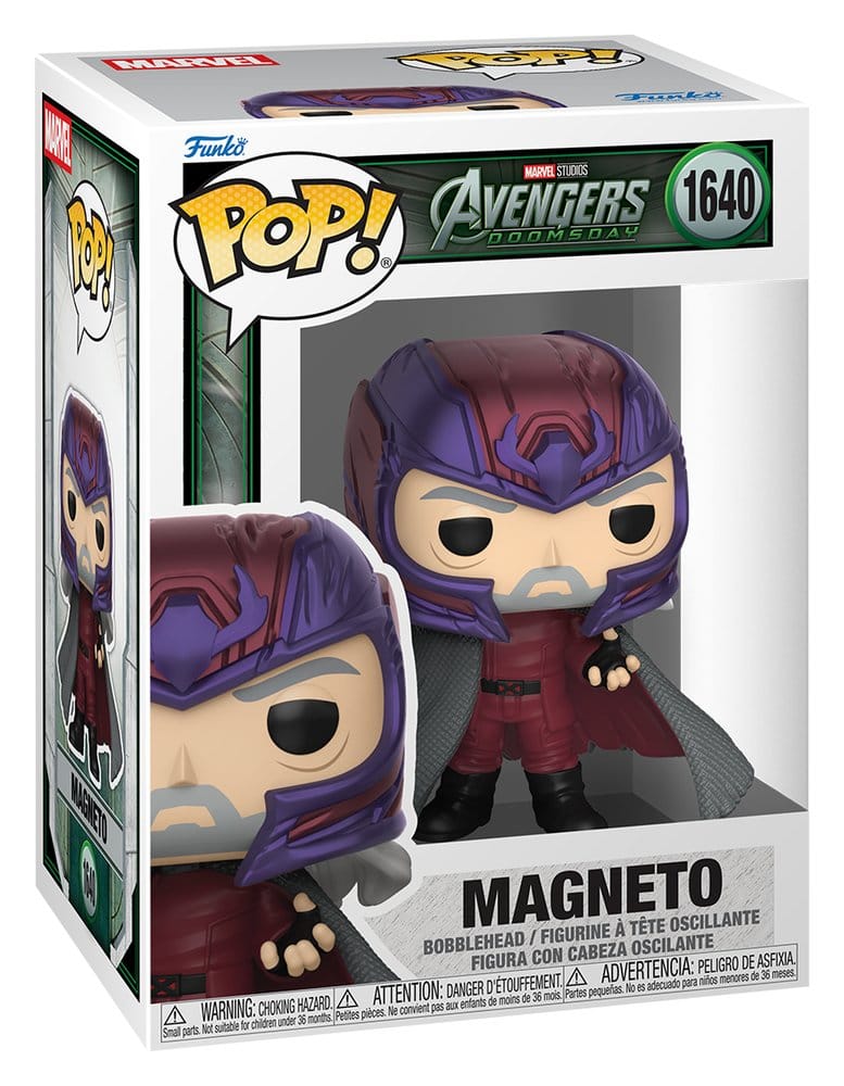 Avengers: Doomsday POP! Vinyl Figure Magneto 9 cm  0889698904742