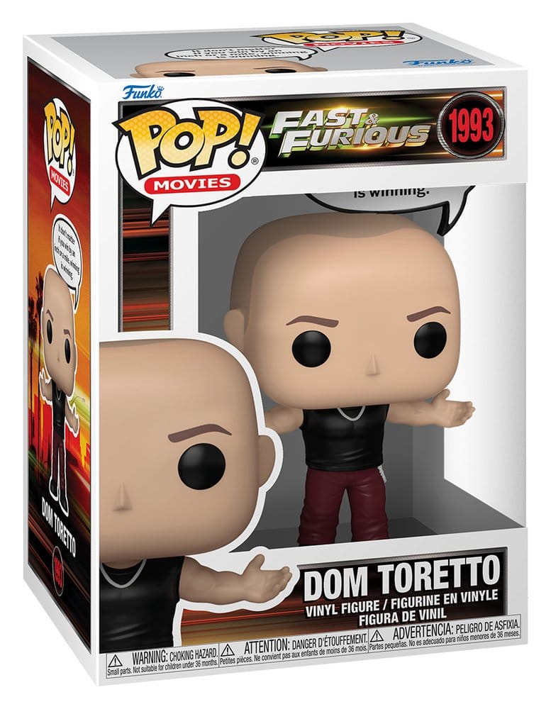 Fast & Furious POP! Sayings Vinyl Figure Dominic Toretto 9 cm 0889698904926