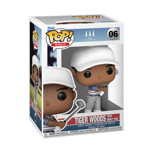 Tiger Woods POP! Golf Vinyl Figure Tour Debut 1992 9 cm 0889698905039