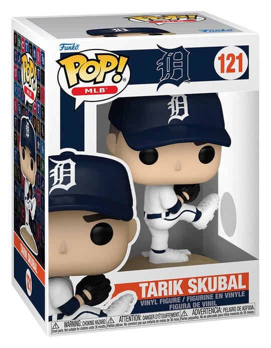 MLB POP! Vinyl Figure Tigers- Tarik Skubal 9 cm 0889698905206
