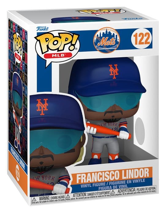 MLB POP! Vinyl Figure Mets- Francisco Lindor 9 cm 0889698905213