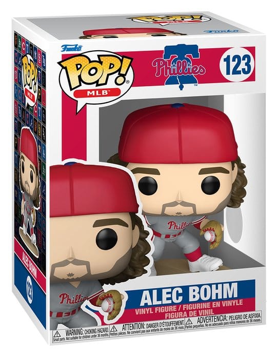 MLB POP! Vinyl Figure Phillies- Alec Bohm 9 cm 0889698905220
