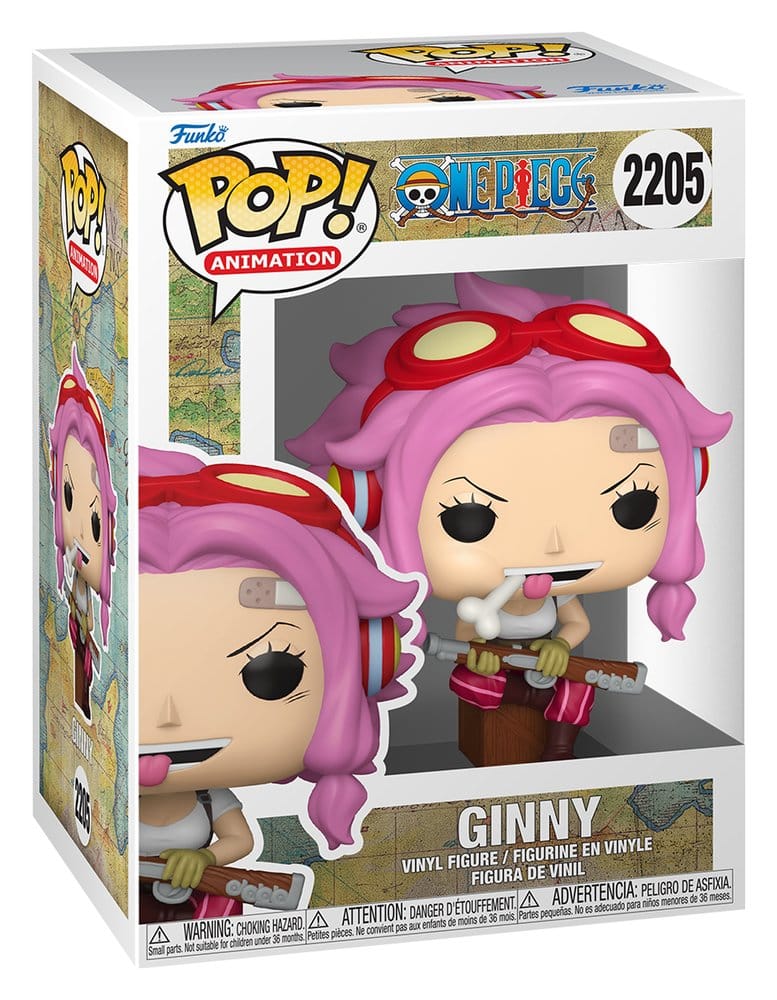 One Piece POP! Vinyl Animation Figure Ginny 9 cm  0889698905633