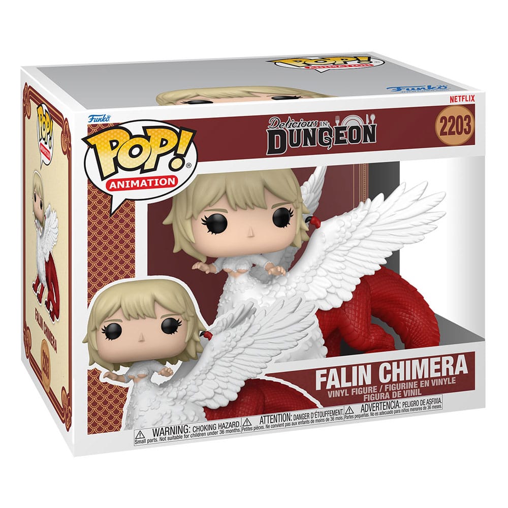 Delicious In Dungeon Super Sized POP! Animation Vinyl Figure Falin Chimera 15 cm 0889698905725