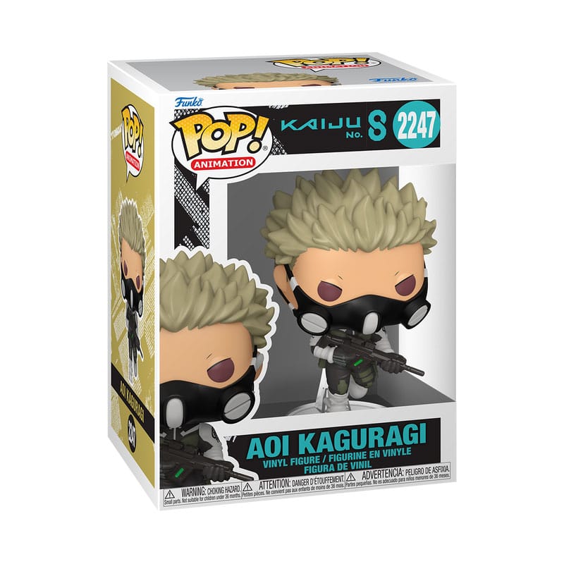 Kaiju No. 8 POP! Animation Vinyl Figure Aoi Kaguragi 9 cm 0889698905732