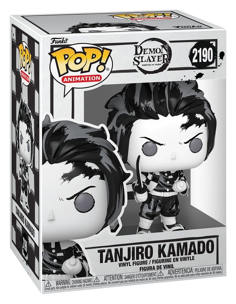 Demon Slayer: Kimetsu no Yaiba POP! Animation Vinyl Figures Tanjiro(Sumi-Ink) 9 cm 0889698906012