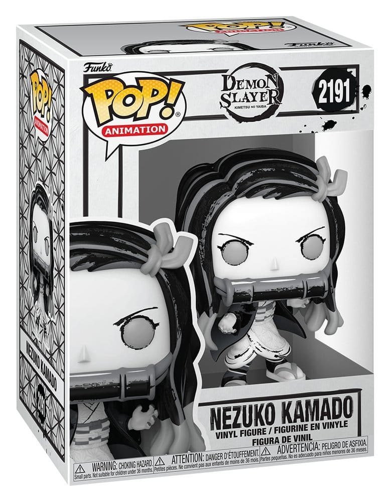 Demon Slayer: Kimetsu no Yaiba POP! Animation Vinyl Figures Nezuko(Sumi-Ink) 9 cm 0889698906029