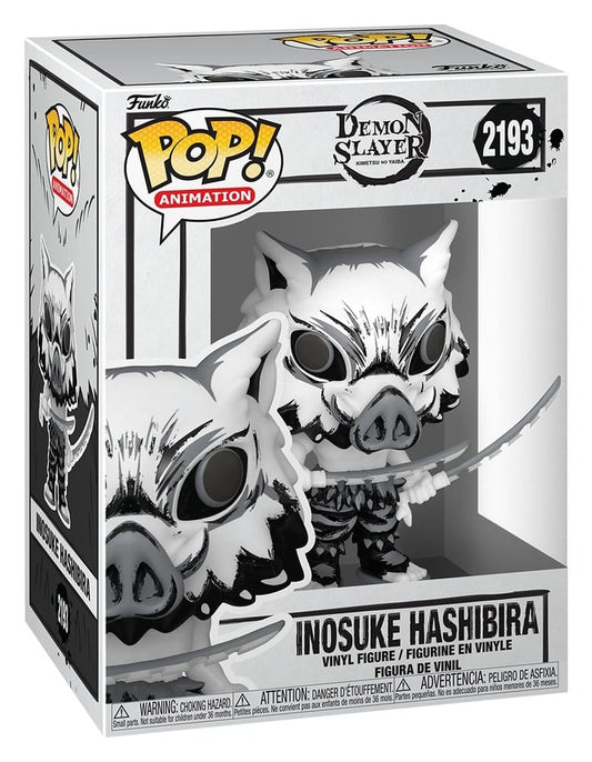 Demon Slayer: Kimetsu no Yaiba POP! Animation Vinyl Figures Inosuke(Sumi-Ink) 9 cm 0889698906043