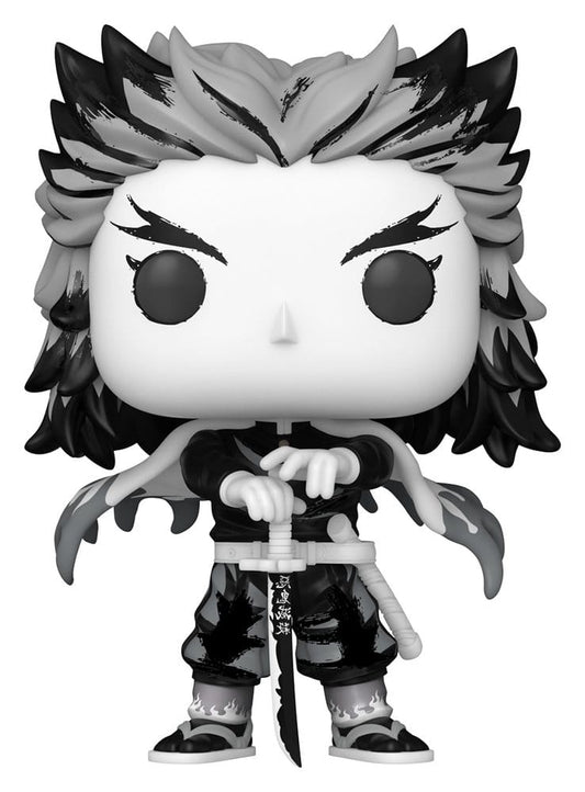 Demon Slayer: Kimetsu no Yaiba POP! Animation Vinyl Figures Rengoku(Sumi-Ink) 9 cm 0889698906050