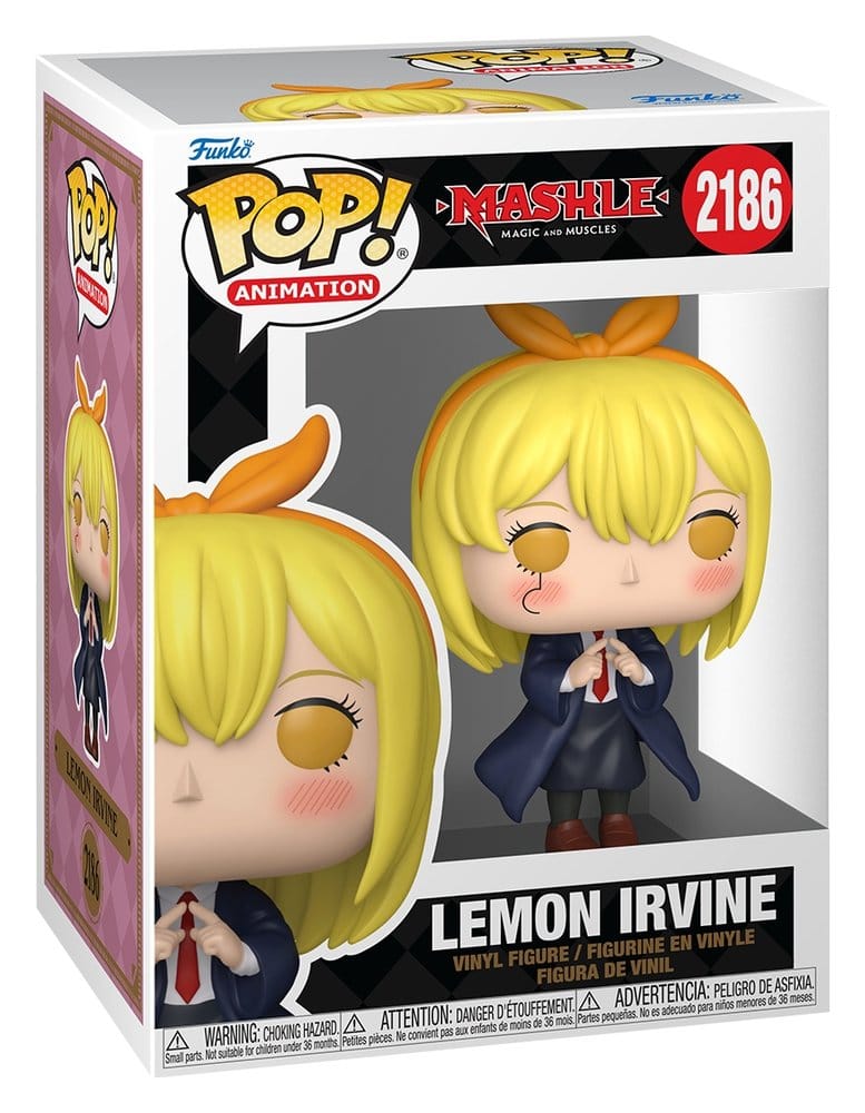 Mashle POP! Animation Vinyl Figure Lemon Irvine 9 cm 0889698906128