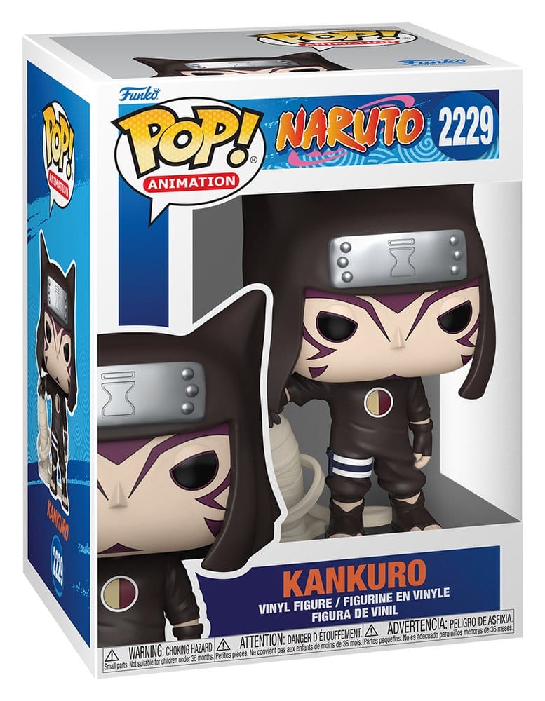 Naruto Classic POP! Animation Vinyl Figure Kankuro 9 cm 0889698906180
