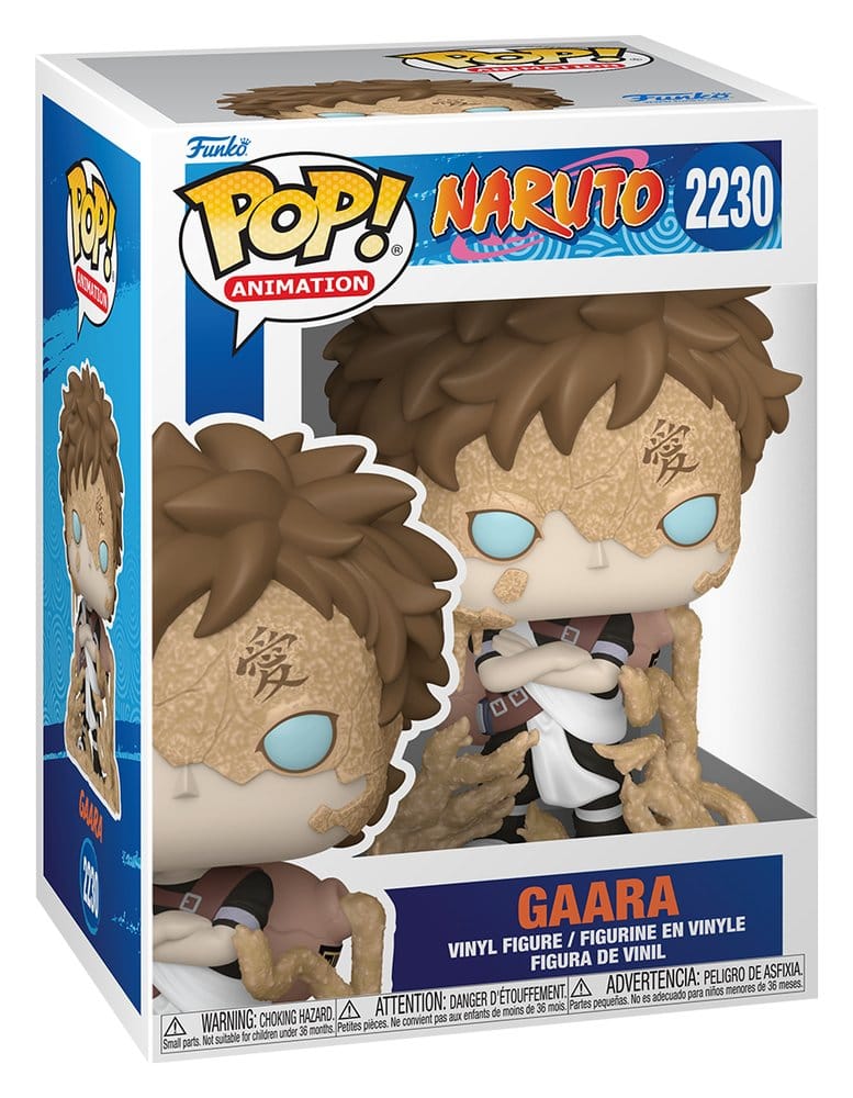 Naruto Classic POP! Animation Vinyl Figure Gaara 9 cm 0889698906227