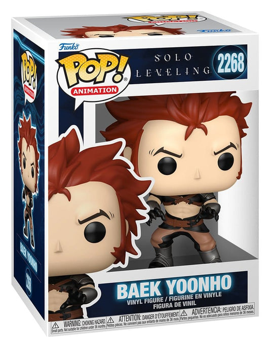 Solo Leveling POP! Animation Vinyl Figure Baek Yoonho 9 cm 0889698906289