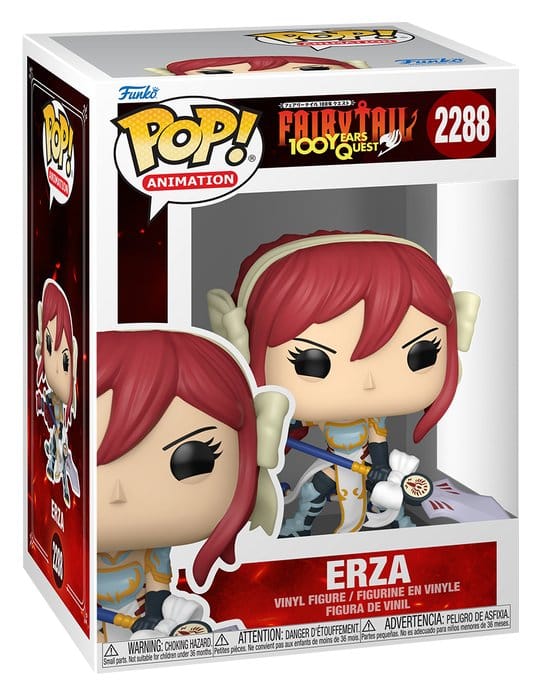 Fairy Tail 100 Year Quest POP! Animation Vinyl Figures Erza 9 cm  0889698906388