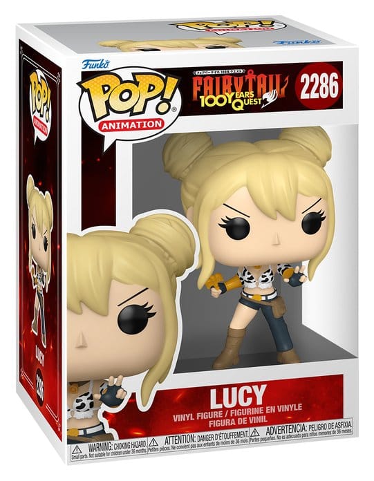 Fairy Tail-100 Years Quest POP! Animation Vinyl Figure Lucy 9 cm 0889698906401