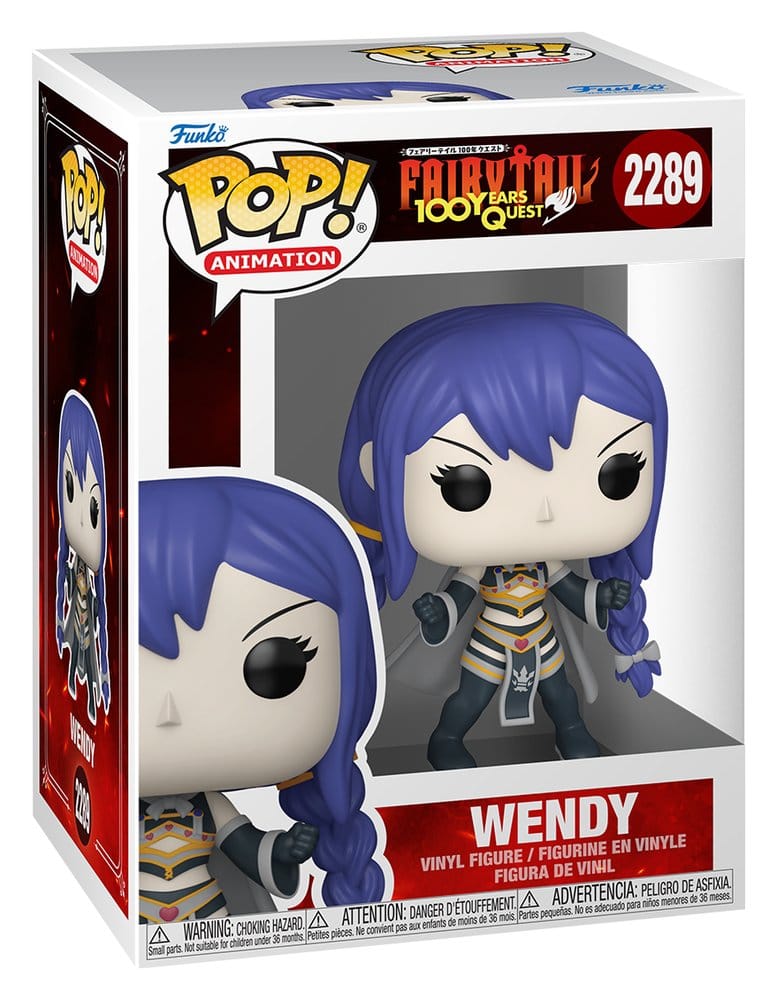 Fairy Tail-100 Years Quest POP! Animation Vinyl Figure Wendy 9 cm 0889698906418