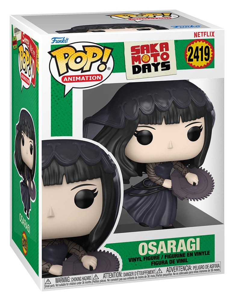 Sakamoto Days POP! Animation Vinyl Figures Osaragi with Chase 9 cm 0889698906562
