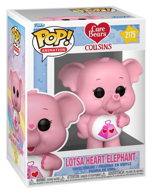 The Care Bears POP! Animation Vinyl Figure Lotsa Heart Elephant 9 cm  0889698906913