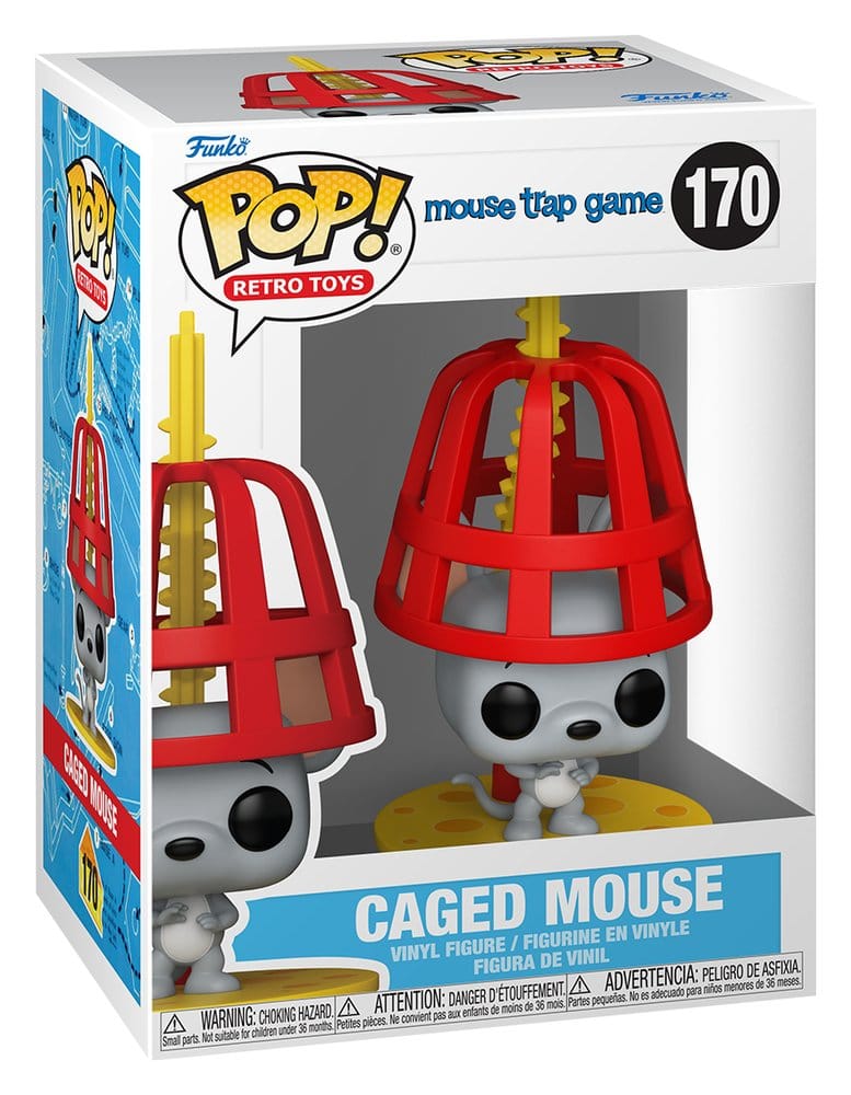 Mouse Trap POP! Games Vinyl Figure Caged Mouse 9 cm 9 cm 0889698906968