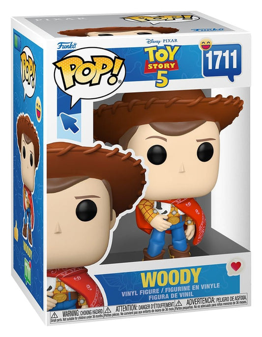 Toy Story 5 POP! Disney Vinyl Figuren Woody 9 cmToy Story 5 POP! Disney Vinyl Figures Woody 9 cmToy Story 5 POP! Disney Vinyl figurines Woody 9 cm 0889698907675