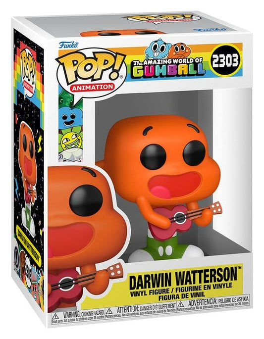 The Amazing World of Gumball POP! Animation Vinyl Figure Darwin 9 cm 0889698907934