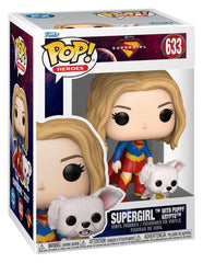 Supergirl (2026) POP! Heroes Vinyl Figure Supergirl with Puppy Krypto 9 cm 0889698908016